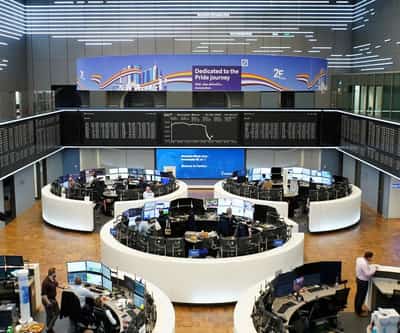 Image for European share futures plunge after Israel strikes Iran