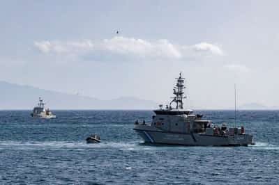 Image for At least four die after migrant boat sinks off Greek island of Lesbos