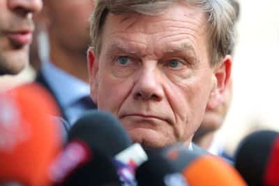 Image for German foreign minister arrives in Kyiv to discuss support for Ukraine