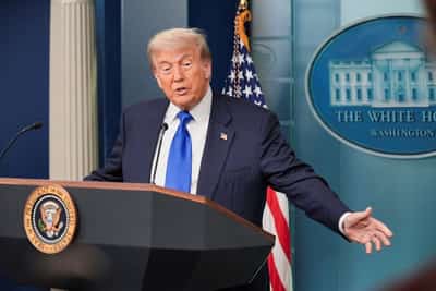 Image for Trump says he would consider bombing Iran again, drops sanctions relief plan