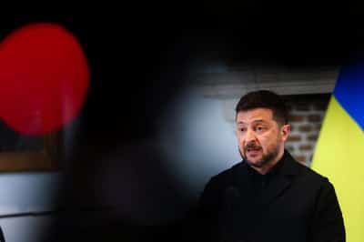 Image for A longer Iran conflict could boost risk for Ukraine securing missile defences, Zelenskiy says