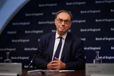 Image for Bank of England's Bailey sees inflation near 2% target by May