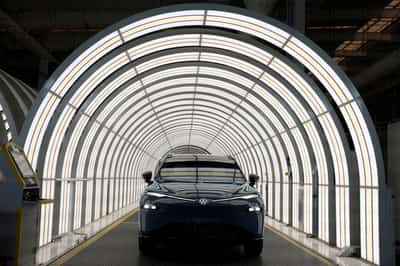 Image for Volkswagen's China boss warns of fierce competition in slowing market