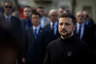 Image for Zelenskiy praises killing of top Russian military figures