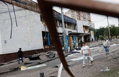 Image for Russian attacks on Ukraine kill two, cause widespread damage