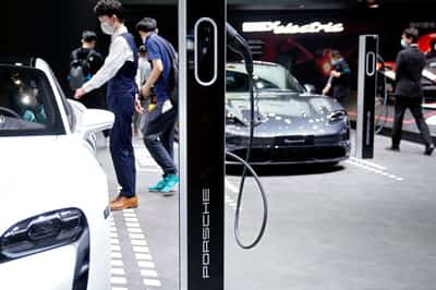 Image for Porsche to wind down charging network in tough China market, agency reports