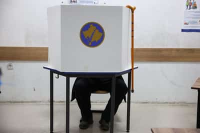 Image for Kosovo detains 109 after vote tampering probe forces recount
