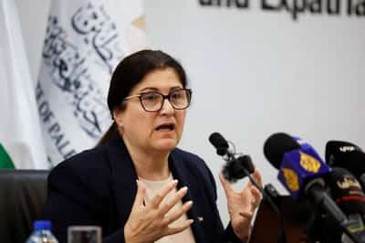 Image for Palestinian foreign minister says UN vote is 'first step towards peace'