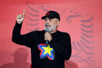 Image for Albania's Rama seeks fourth term in election dominated by graft, EU membership