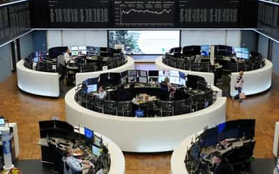 Image for Stocks fall in Europe as automakers weaken; Spanish equities at over one-week low