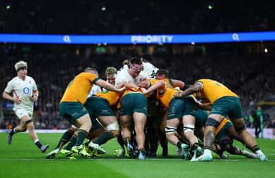 Image for Rugby-England replacements fire to overwhelm ragged Australia