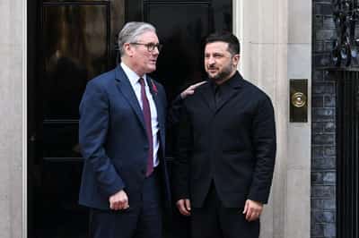 Image for Starmer urges allies to 'finish the job' on frozen Russian assets to fund Ukraine's defence