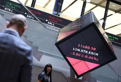 Image for British stocks mixed as investors assess inflation data, corporate earnings