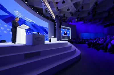 Image for China keeps low profile in Davos in pursuit of Western investment
