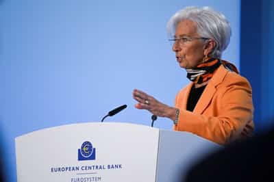 Image for Legal basis matters for moves on Russian assets, Lagarde says