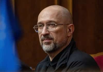 Image for Ukraine's defence minister welcomes British counterpart to Kyiv