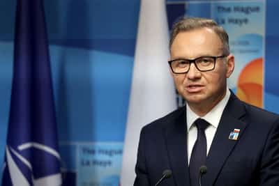Image for Polish president says government trying to force him to sign wind farm laws