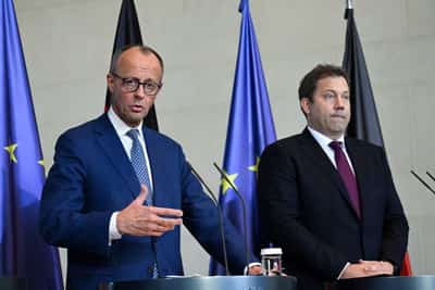 Image for Germany's Merz, finance minister call for European patriotism to protect steel industry