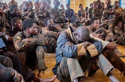 Image for Congo army desertion trials spotlight a force in tatters