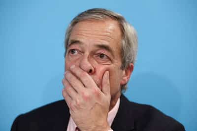 Image for Nigel Farage failed to declare 17 payments on time, UK inquiry finds