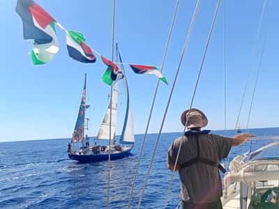 Image for Italy's navy to assist Gaza aid flotilla with just one ship