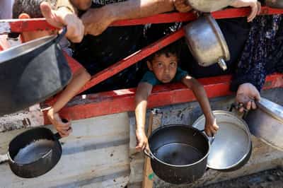 Image for More than 100 aid, rights groups call for action as hunger spreads in Gaza