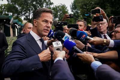 Image for Rutte says Article 5 type deal considered for Ukraine, NATO membership not discussed