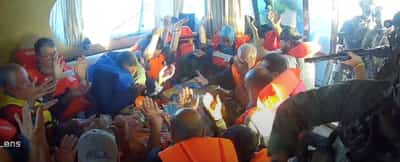 Image for How the Gaza aid flotilla used cameras and data to win global attention