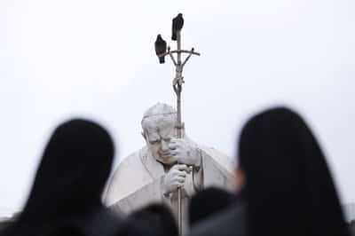 Image for With pope in hospital, Vatican breaks century-old taboos to discuss his health