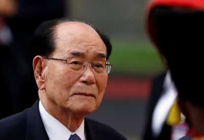 Image for North Korea says former ceremonial head of state Kim Yong Nam dies