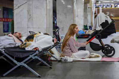 Image for Sleepless in Kyiv: how Ukraine's capital copes with Russia's nighttime attacks
