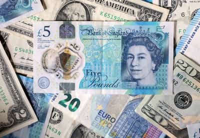 Image for Sterling gains against a weaker dollar amid Fed credibility worries