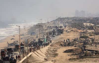 Image for Israel presses on with Gaza City assault, at least 60 Palestinians killed