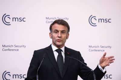 Image for Time for Europe to become geopolitical power, France's Macron says