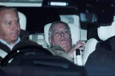 Image for UK's former Prince Andrew leaves UK police station - Reuters witness