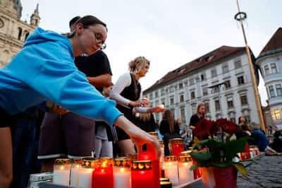 Image for Austrians endure shock, horror after gunman kills 10 at school