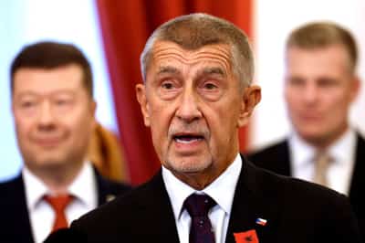 Image for Czech cabinet resigns as election winner Babis closer to new government
