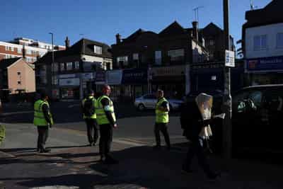 Image for UK police charge man over stabbing of two Jewish men in London