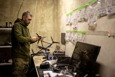 Image for From Pokrovsk defenders: drones alone can't hold embattled Ukrainian city