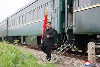 Image for The slow train from North Korea: How Kim Jong Un travels to China