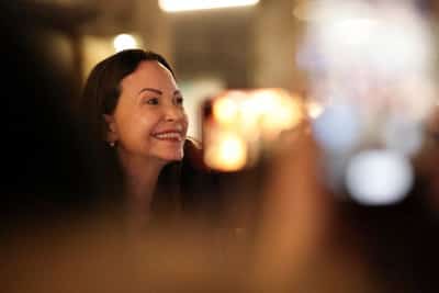 Image for Nobel Peace Prize winner Machado vows to bring award back to Venezuela