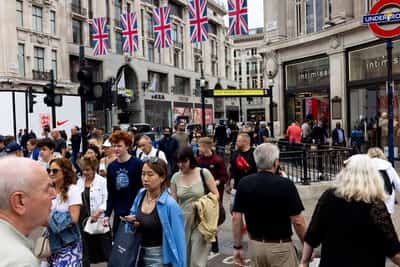 Image for Women's soccer and hot weather boost British retail sales in July
