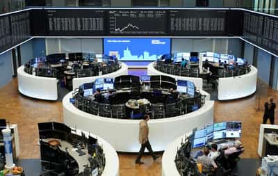 Image for European stocks close at five-month highs as investors monitor progress on Ukraine