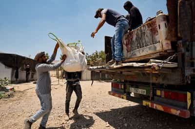 Image for Facing settler threats, Palestinian Bedouins forced out of rural West Bank community
