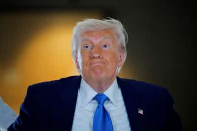 Image for Analysis-Trump's 'peacemaker' pledge takes big hit as Israel strikes Iran