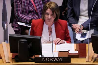 Image for Norwegian diplomat steps down over Epstein ties, in widening scandal