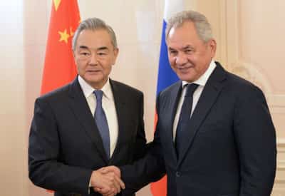 Image for Top Russian security official holds Beijing talks with Chinese foreign minister, Ifax reports