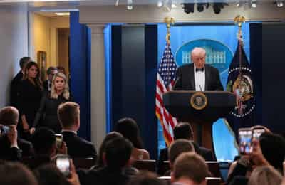 Image for Suspect in White House press dinner shooting wrote anti-Christian manifesto, Trump says