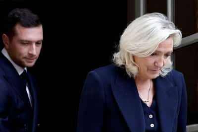 Image for Marine Le Pen tells appeal trial she had no sense of doing anything wrong