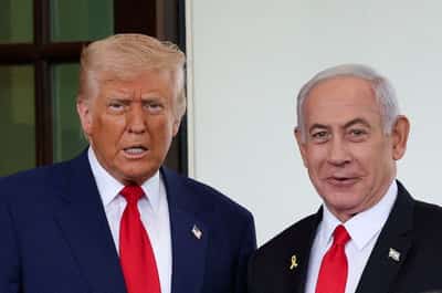 Image for Trump, Netanyahu meet a second time as gaps said to narrow in Gaza ceasefire talks